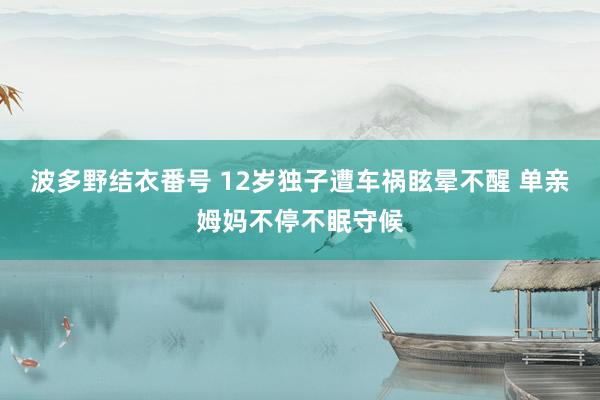 波多野结衣番号 12岁独子遭车祸眩晕不醒 单亲姆妈不停不眠守候